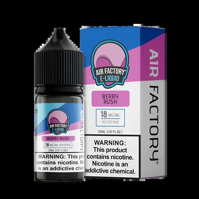 Air Factory Salt Nicotine | 18 ~ 36 Mg Nic in 17 Flavors