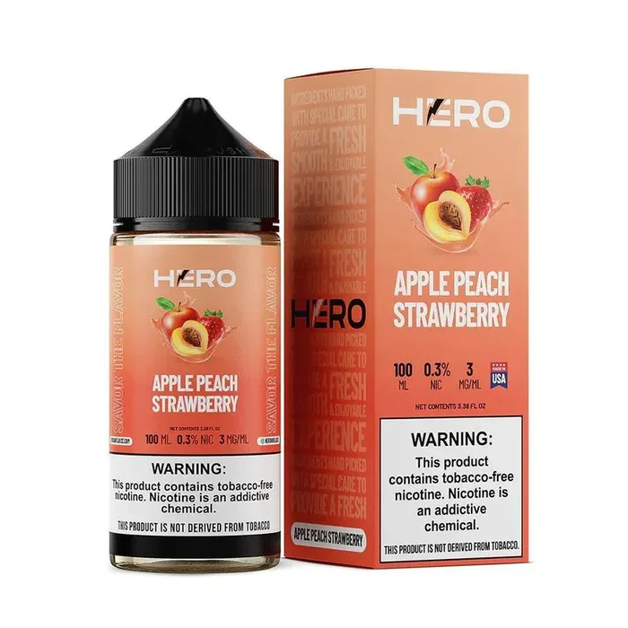 Apple Peach Strawberry – Hero 100mL