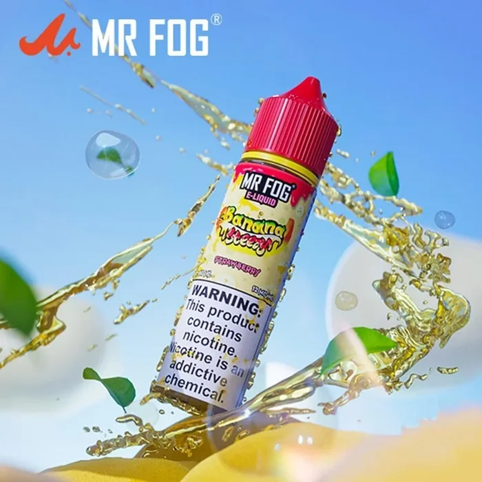 Banana (Strawberry) – Mr Fog Steezy 60mL