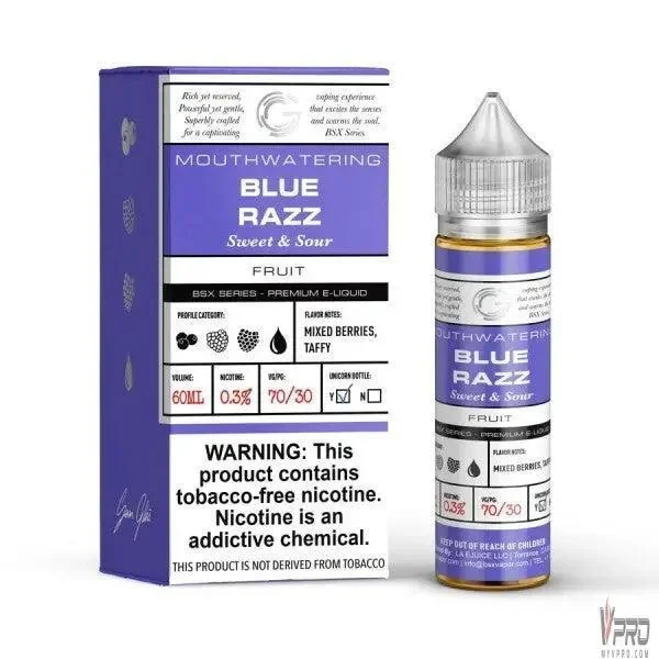 Blue Razz – BSX Series Glas Vapor 60mL