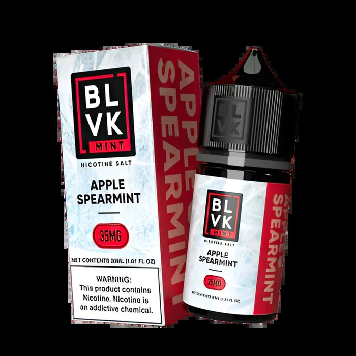 BLVK Mint Salt Nic Vape Juice | 35 ~ 50 Mg Nic in 6 Flavors