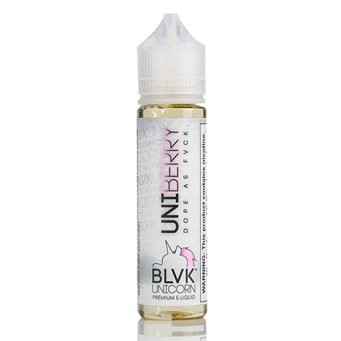 BLVK Unicorn UniBerry E-liquid – 60ml Vape Juice with Strawberry & Cream Flavors – VAPE HK SHOP | WHOLESALE