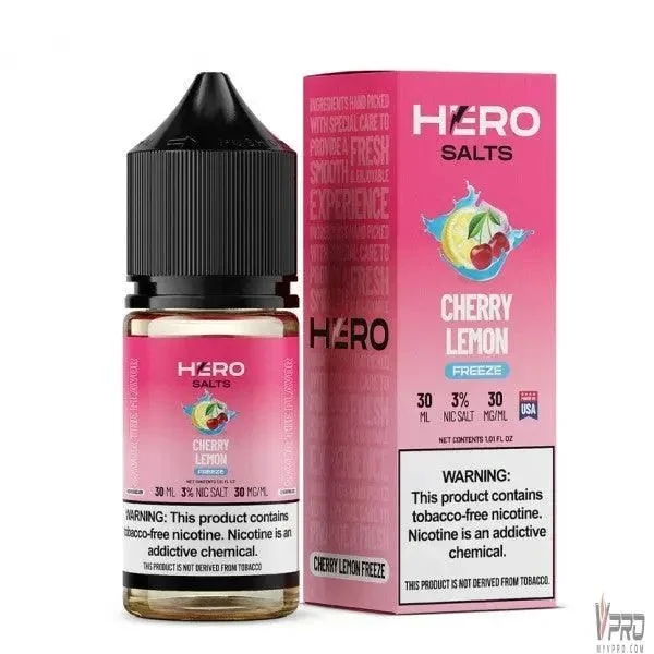 Cherry Lemon Freeze – Hero Salts 30mL