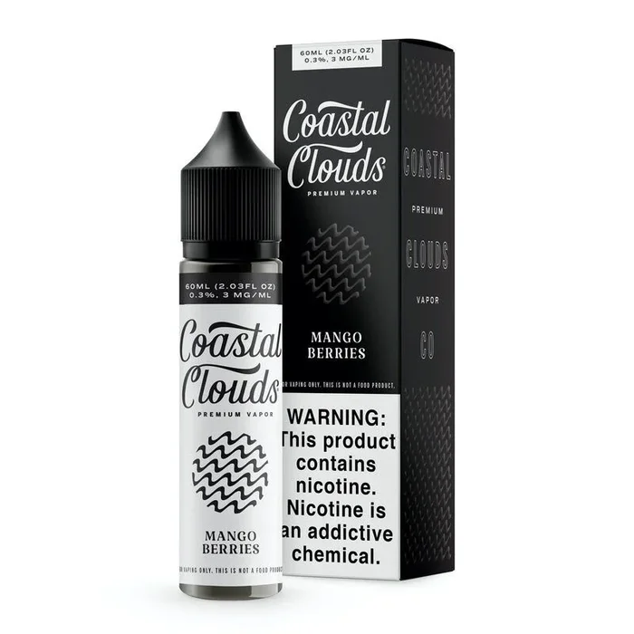 Coastal Clouds Mango Berries E-Juice 60ml – Ripe Mango and Juicy Berries Blend Vape Juice – VAPE HK SHOP | WHOLESALE