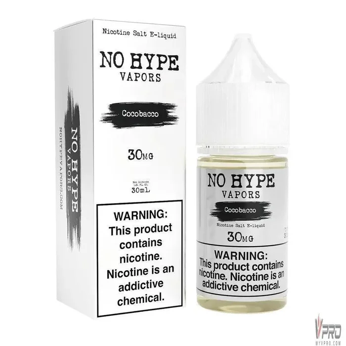 Cocobacco – No Hype Vapors Salt 30mL