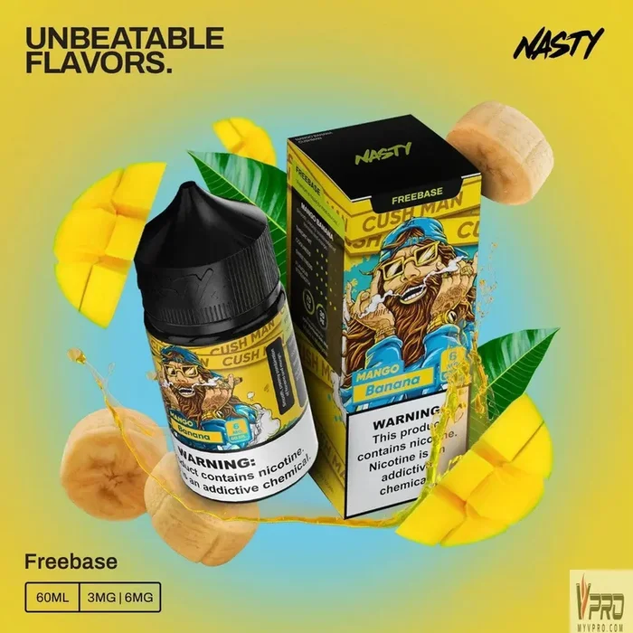 Cush Man – Mango Banana – Nasty Juice 60mL
