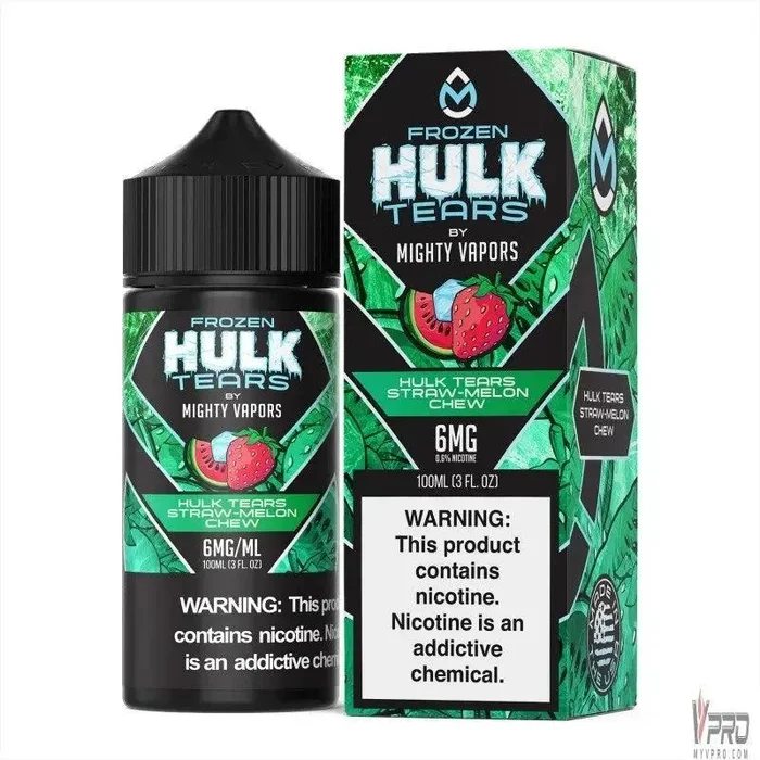 Frozen Hulk Tears Straw Melon Chew – Hulk Tears 100mL