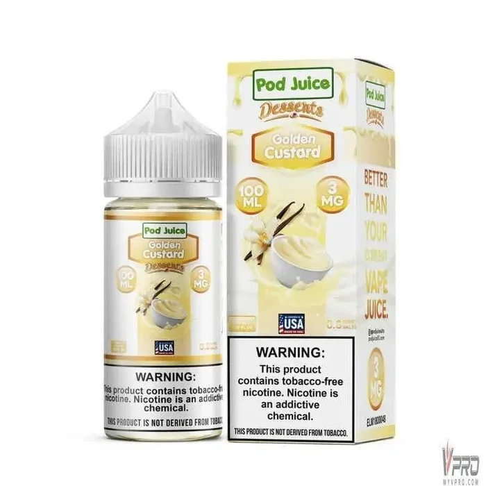 Golden Custard – POD Juice Synthetic 100mL