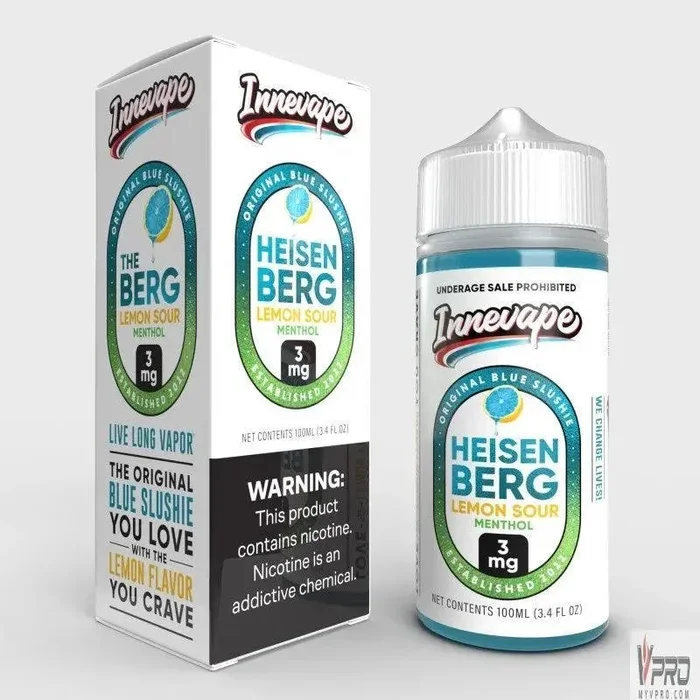 Heisenberg Lemon Sour Menthol – Innevape 100mL