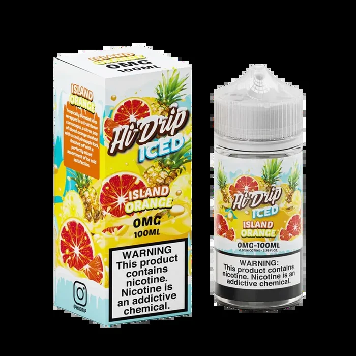 Hi Drip Iced Freebase Vape Juice | 0 ~ 6 Mg Nic in 8 Flavors