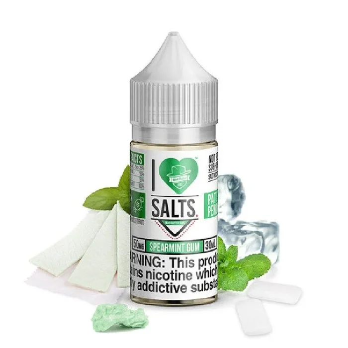 I Love Salts Spearmint Gum E-Juice 30ml – Refreshing Spearmint and Cool Menthol Flavor Vape Juice – VAPE HK SHOP | WHOLESALE