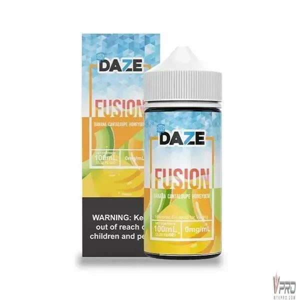 ICED Banana Cantaloupe Honeydew – 7 Daze Fusion 100mL