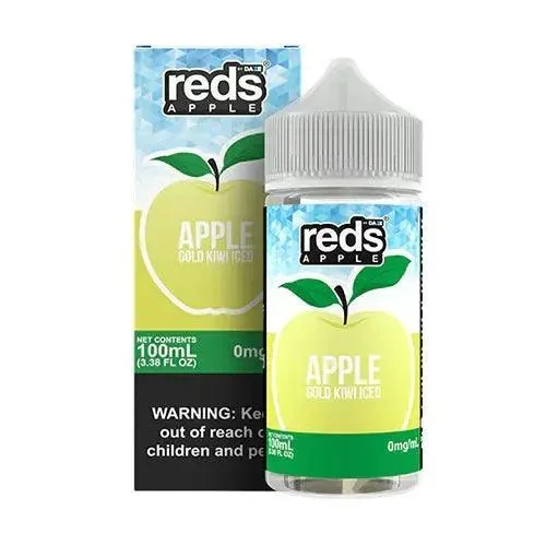 ICED Gold Kiwi – Reds Apple – 7 Daze 100mL