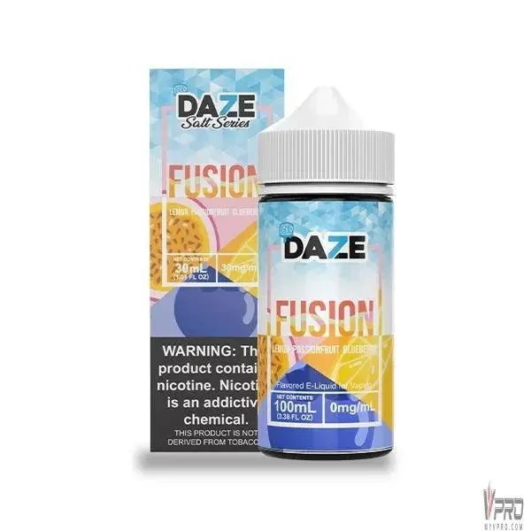 ICED Lemon Passionfruit Blueberry – 7 Daze Fusion 100mL