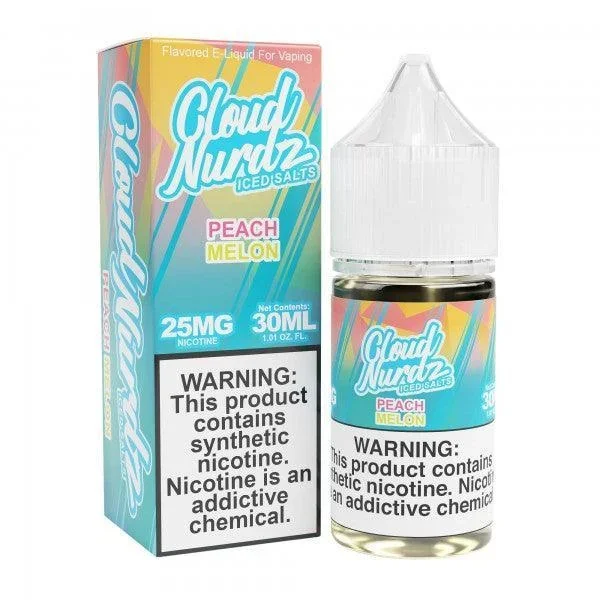 Iced Peach Melon – Cloud Nurdz Salts 30mL