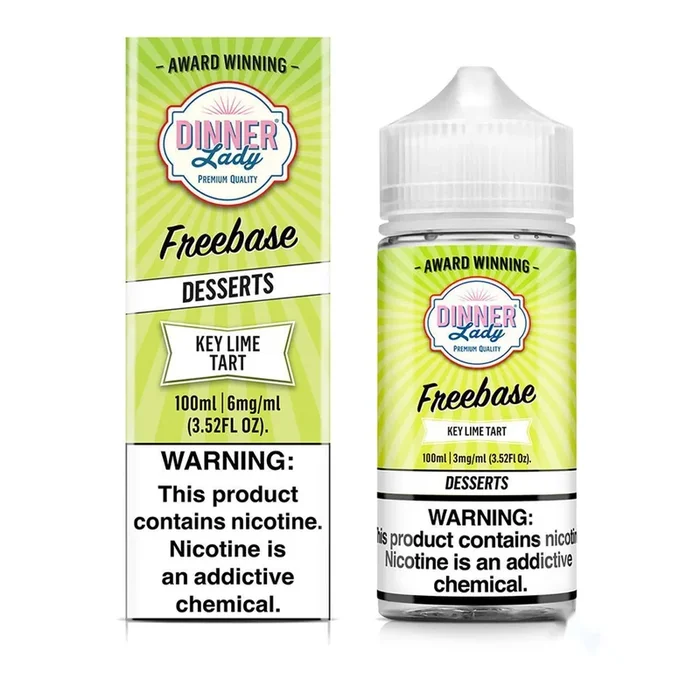 Key Lime Tart – Dinner Lady Freebase100mL