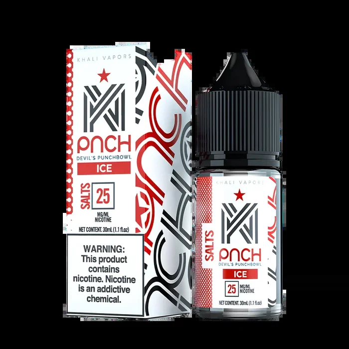 Khali Vapors Salt Nicotine | 25 ~ 50 Mg Nic in 2 Flavors