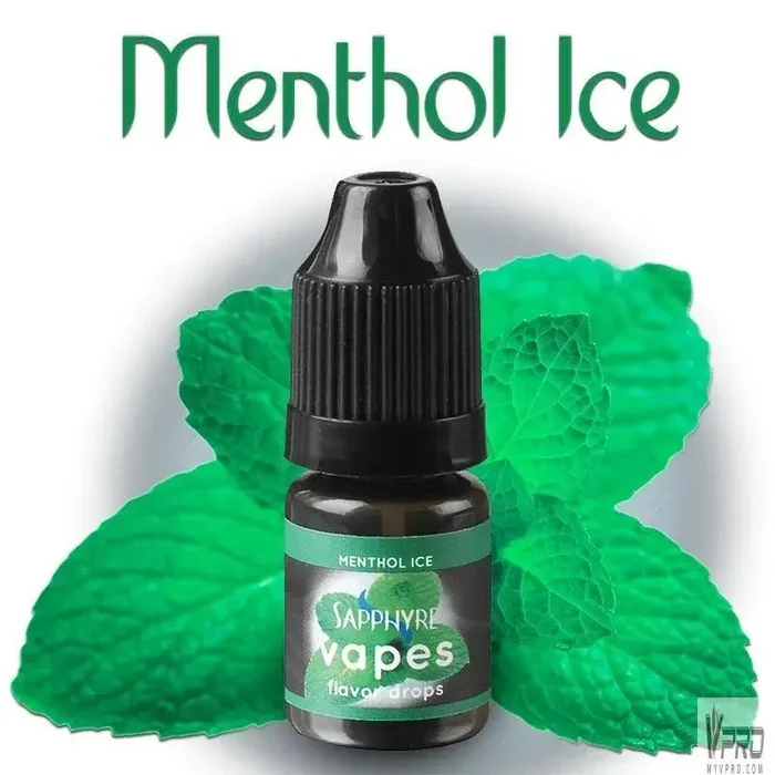 Menthol Ice – Sapphyre Vapes Flavor Additive Drops 3mL
