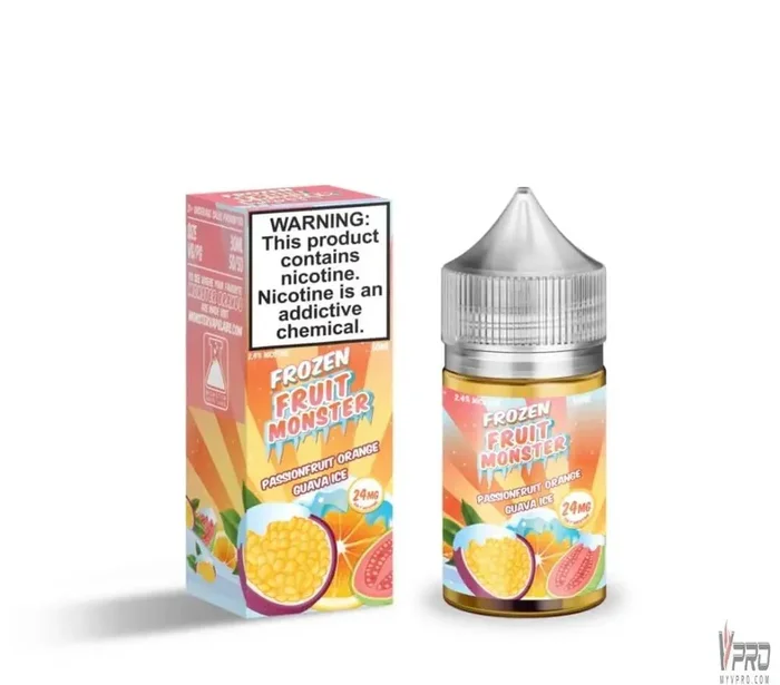 Passionfruit Orange Guava Ice – Frozen Fruit Monster Salt 30mL