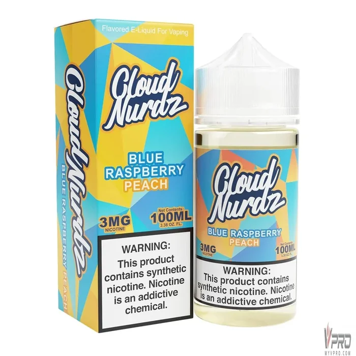 Peach Blue Raspberry – Cloud Nurdz Synthetic 100mL