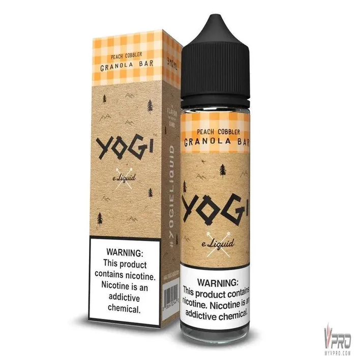 Peach Cobbler Granola Bar – Yogi E-liquids 60mL