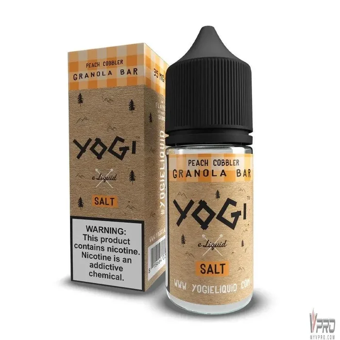 Peach Cobbler Granola Bar – Yogi Salt 30mL