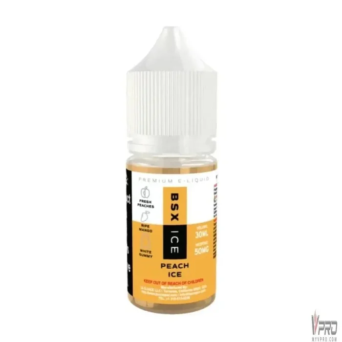 Peach Ice – BSX Series Glas Salt 30mL