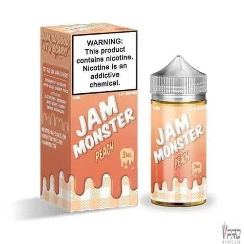 Peach – Jam Monster Synthetic 100mL
