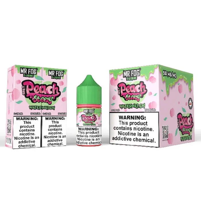 Peach (Watermelon) – Mr Fog Steezy Salt 30mL