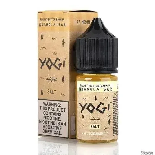 Peanut Butter Banana Granola Bar – Yogi Salt 30mL