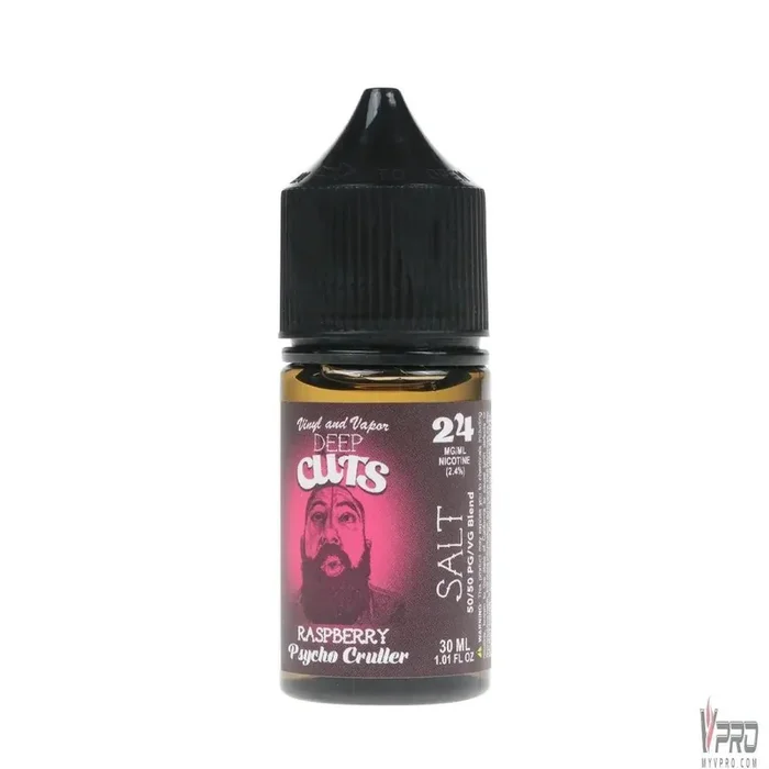 Psycho Cruller Raspberry – Deep Cuts Salt 30mL