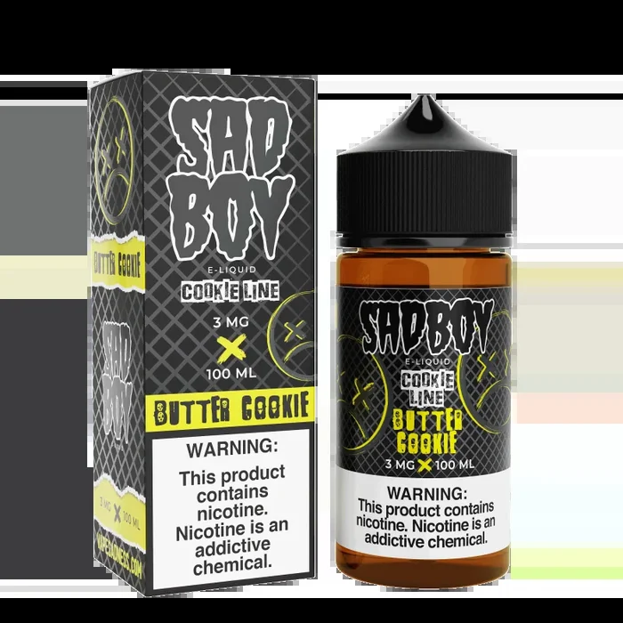 Sadboy Butter Cookie Rich Flavor Vape Juice 100ml – VAPE HK SHOP | WHOLESALE