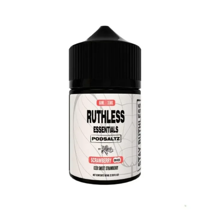 Scrawberry On Ice – Ruthless Essentials Podsaltz Salt 60mL