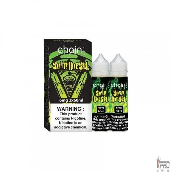 Sour Diesel – Chain Vapez E-Liquid 120mL