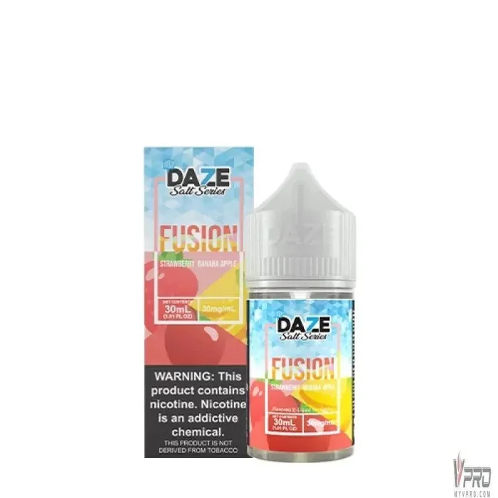 Strawberry Banana Apple ICED – 7 Daze Fusion Salt 30mL