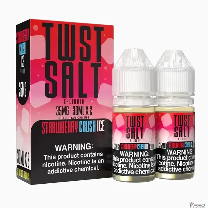 Strawberry Crush Ice – Twist Salt E-Liquid 60mL