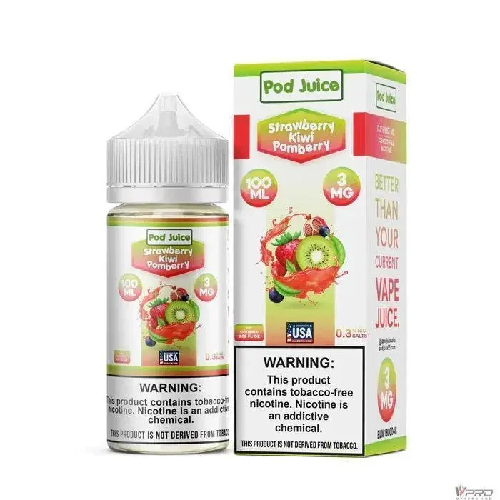 Strawberry Kiwi Pomberry – POD Juice Synthetic 100mL