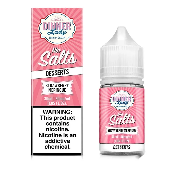 Strawberry Meringue – Dinner Lady Salt 30mL