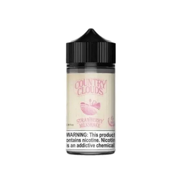 Strawberry Milkshake – Country Clouds 100mL