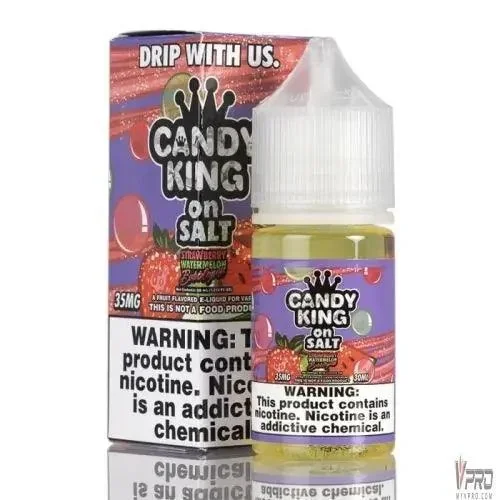 Strawberry Watermelon Bubble Gum – Candy King On Salt Synthetic 30mL