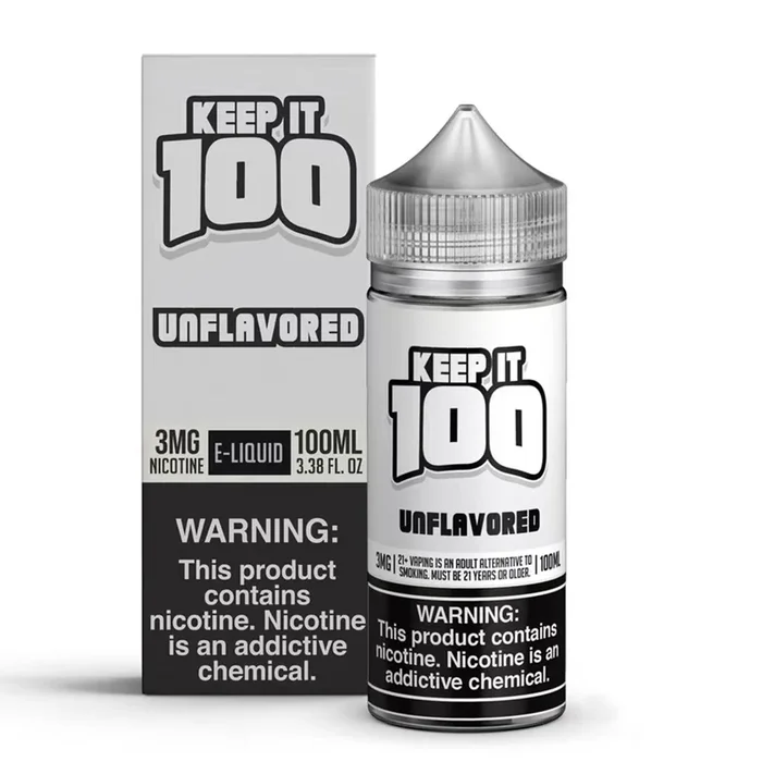 Unflavored – Keep It 100 100mL