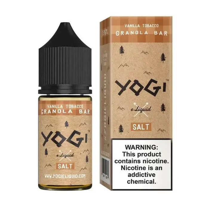 Vanilla Tobacco Granola Bar – Yogi Salt 30mL