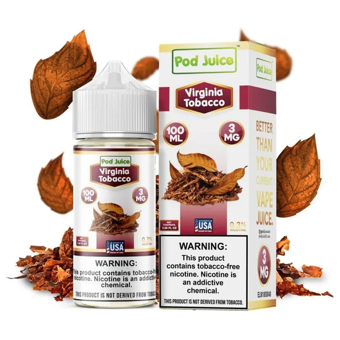 Virginia Tobacco – POD Juice Synthetic 100mL