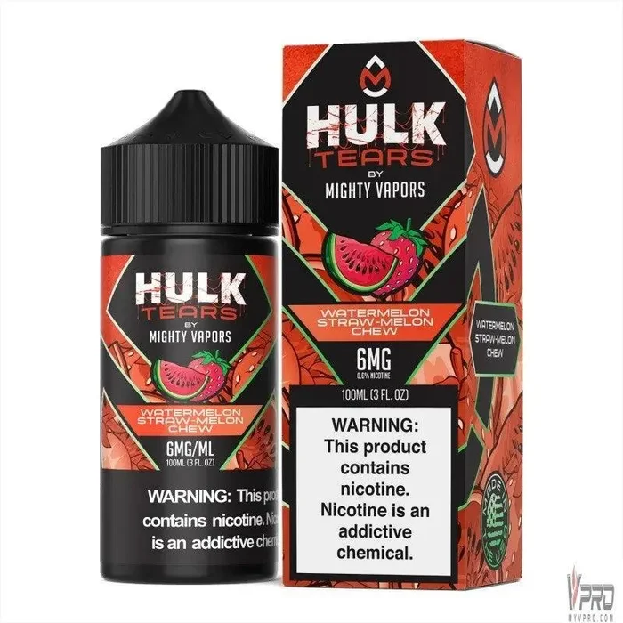 Watermelon Straw Melon Chew – Hulk Tears 100mL