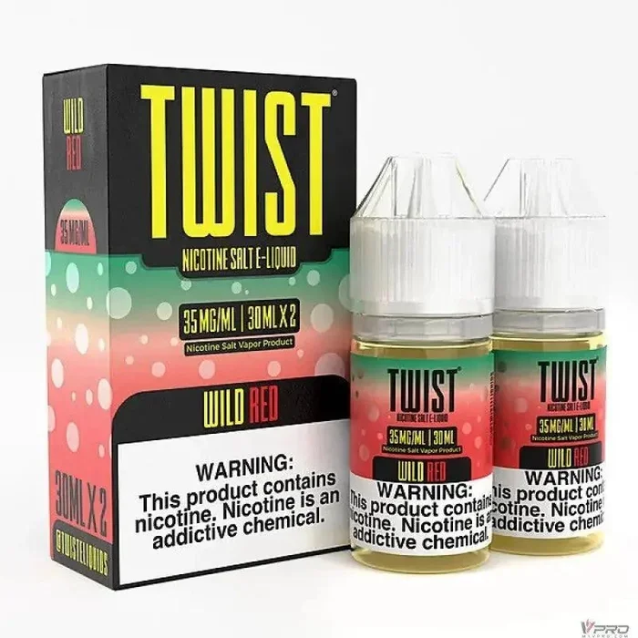 Wild Red – Twist Salt E-liquid 60mL