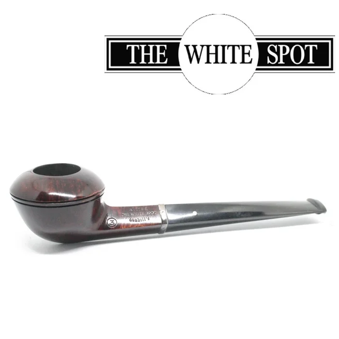 Alfred Dunhill – Bruyere – Group 3 – Quaint Silver Band – White Spot