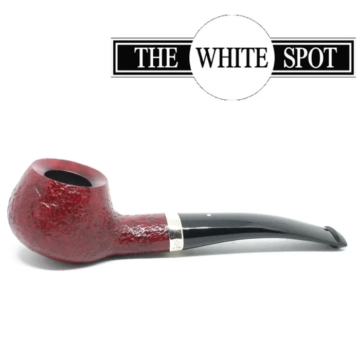 Alfred Dunhill – Ruby Bark – 5 128 – Group 5 – Diplomat – White Spot – Silver Band