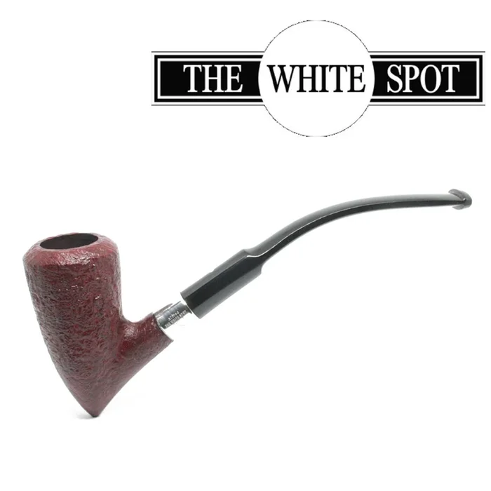 Alfred Dunhill – Ruby Bark – Group 4 – Pick Axe – White Spot – Silver Band