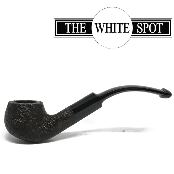 Alfred Dunhill – Shell Briar – 2 213 – Group 2 – Bent Apple – White Spot pipe