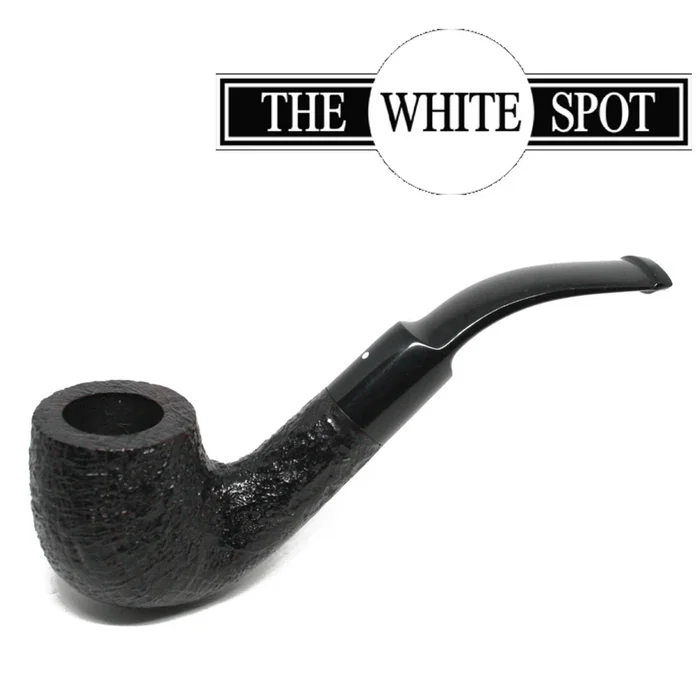 Alfred Dunhill – Shell Briar – 3 202 (2) – Group 3 – Bent Saddle Stem – White Spot